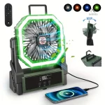 Ventilateur USB idéal pour camping et activités en plein air