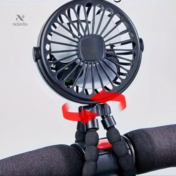 Ventilateur léger avec support trépied ajustable