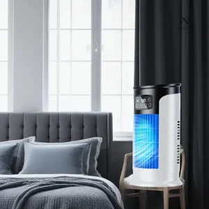 Purificateur d’air silencieux 4 en 1 avec brumisation