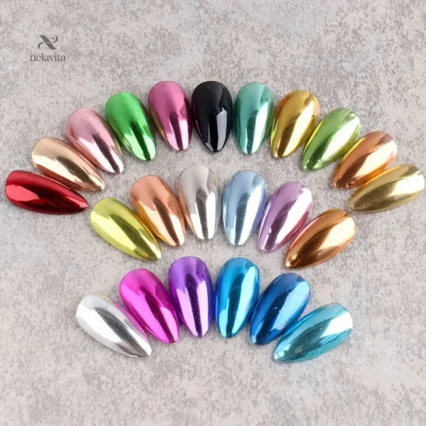 Couleurs éclatantes pour nail art et manucure durable