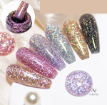 Vernis à ongles pailleté FOUR LILY, effet scintillant