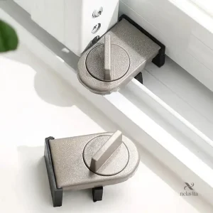 Verrou de sécurité pour fenêtre coulissante, installation facile