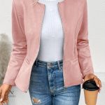 Veste courte zippée à porter avec un jean