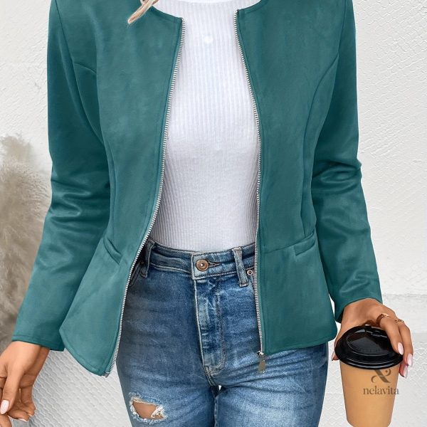 Manteau zippé pour un confort optimal