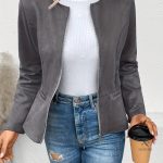 Veste zippée pour un look chic et décontracté