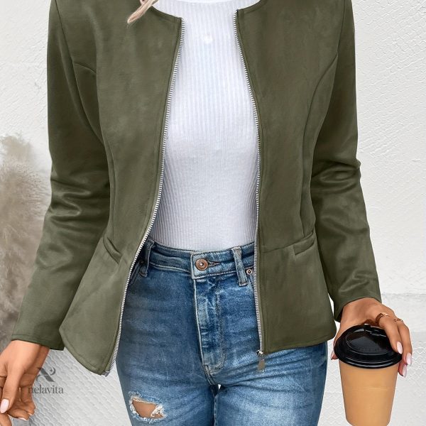 Veste zippée pour un look sportif et élégant