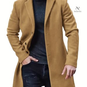 Veste de mi-saison - Style mature de couleur unie