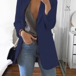 Veste Femme Moderne avec Coupe Ajustée