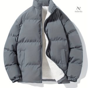 Veste d'hiver matelassée - Doublure polaire