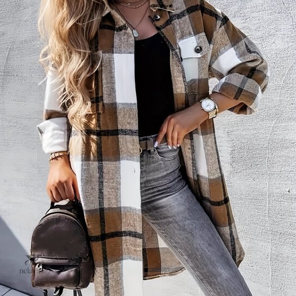 Veste à motifs intemporels pour femmes modernes