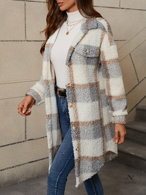 Veste longue chaude idéale pour les journées fraîches