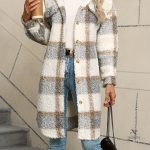 Veste élégante à motifs pour un style casual