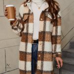 Veste chaude à carreaux, accessoire indispensable