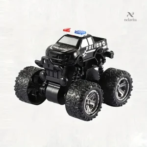 Voiture de police monster truck jouet – Véhicule tout-terrain pour enfants avec roues larges et design réaliste