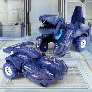 Voitures de Course Électroniques – Jouets Télécommandés Rapides avec Lumières pour Enfants