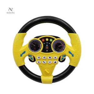 Volant de Conduite Électronique pour Enfants – Jouet Interactif avec Sons et Lumières pour Jeu de Rôle