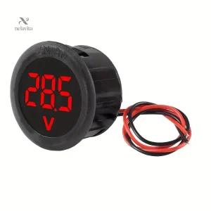Voltmètre Digital LED 28.2V – Indicateur de Tension Précis pour Applications d’Électronique Industrielle