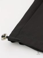 Pantalons à taille haute avec design ample et moderne
